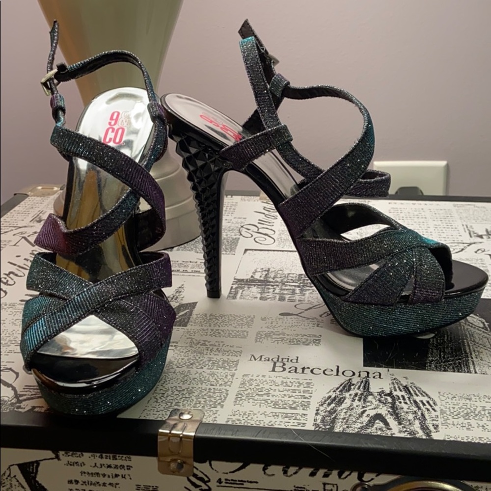 9&CO. Multicolored Women’s Heel